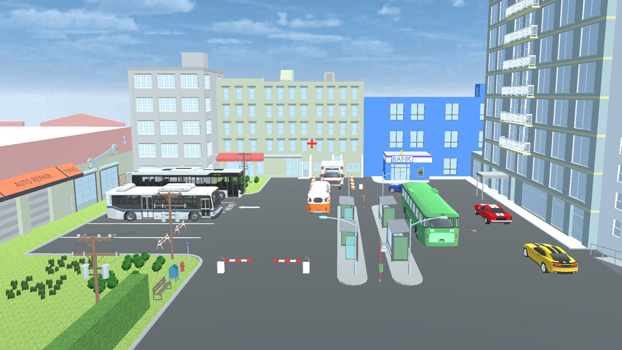 Image City Bus Parking Simulator Challenge 3D