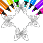 Butterfly Coloring Pages Kids