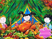 free Jigsaw Puzzles games : Happy Thanksgiving